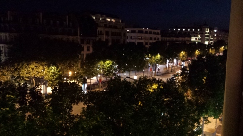 Balcony View: Avenue des Champs-Elysees 