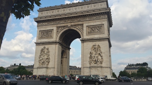 Arc De Triomphe: Up close